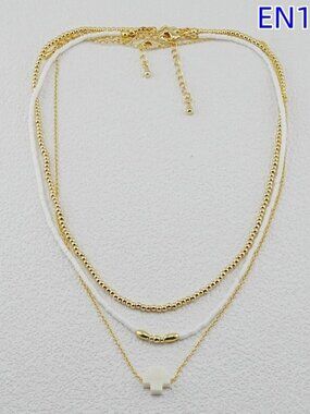 Enewton Colorful Cross Necklace